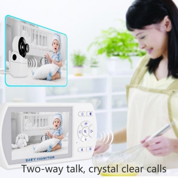 3.5 inch Wireless TFT LCD Video Baby Monitor with Night Vision