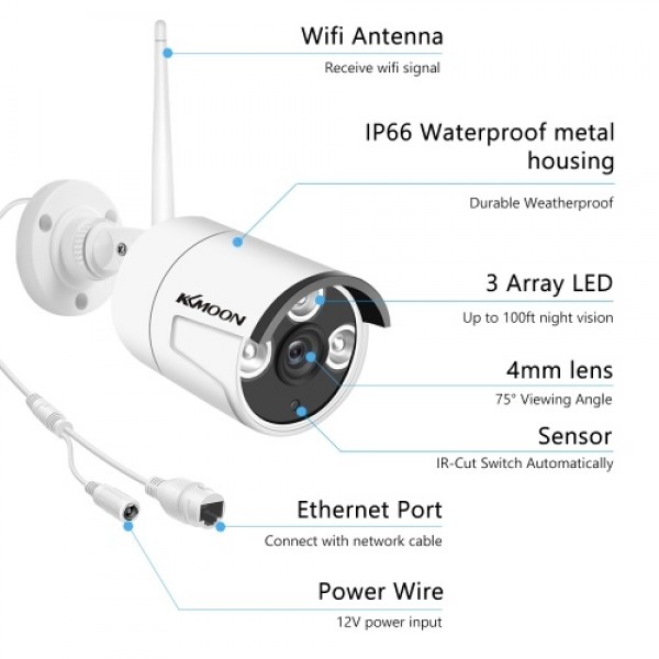 Wireless Home Security Camera System