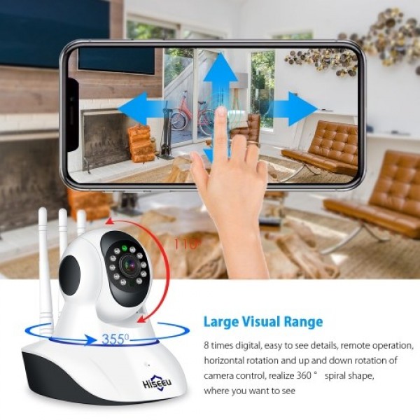 Wireless Security Camera 1080P HD WiFi IP Camera