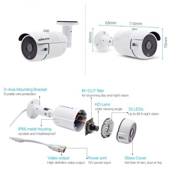 2MP Analog Security Camera