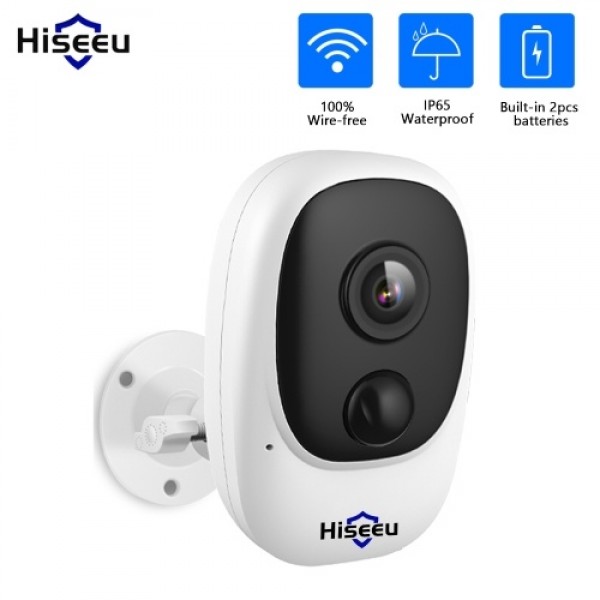 Battery Security Camera 1080P HD Wireless WiFi Rechargeable Battery Powered Camera