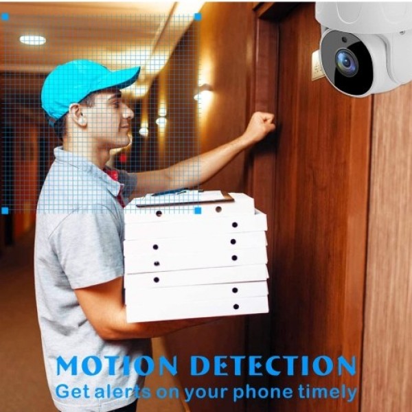 1080P Pan/Tilt 2.4G WiFi Home Surveillance Camera