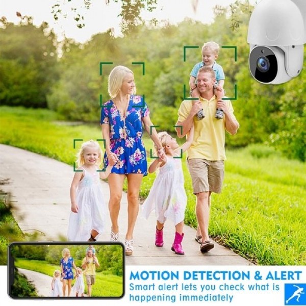 1080P Pan/Tilt 2.4G WiFi Home Surveillance Camera