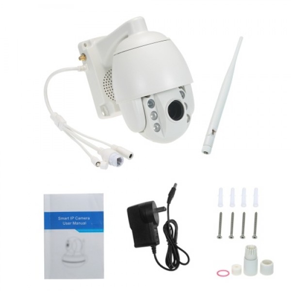 1080P Outdoor PTZ WiFi Security Camera PTZ (5X Optical Zoom) Wireless IP Camera