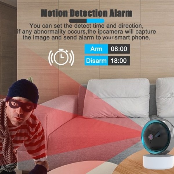 WiFi Baby Pet Monitor Wireless 1080P Home Security IP Camera