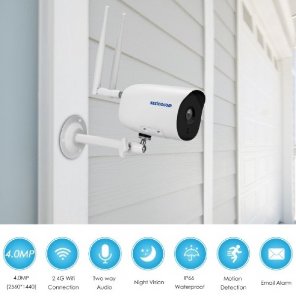 4MP HD Wireless Security Camera