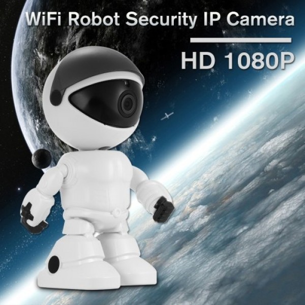 HD 1080P WiFi Robot Security IP Camera Pan Tilt