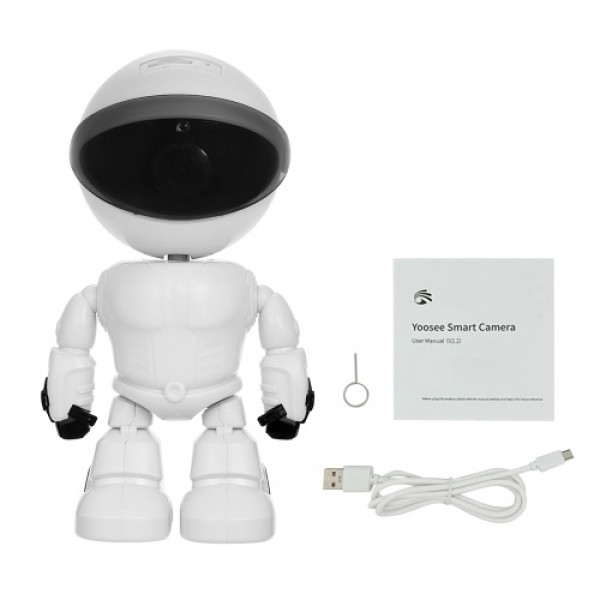 HD 1080P WiFi Robot Security IP Camera Pan Tilt