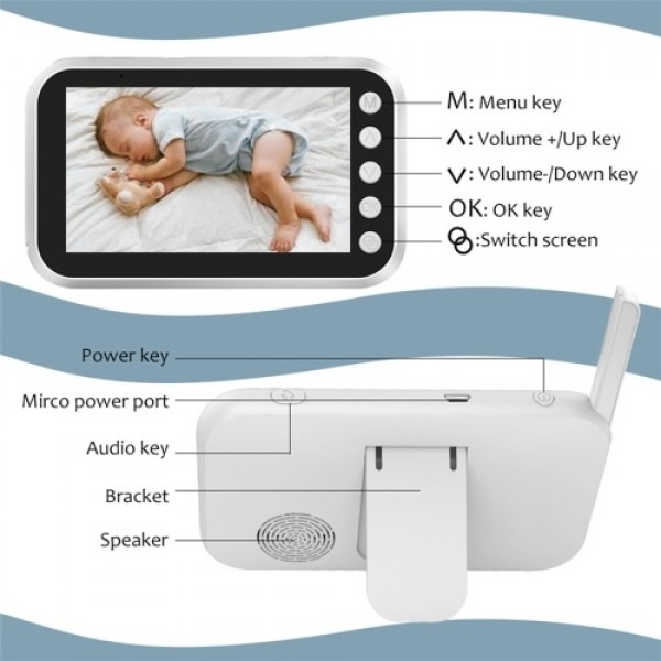 4.3 Inch Private Baby Monitor