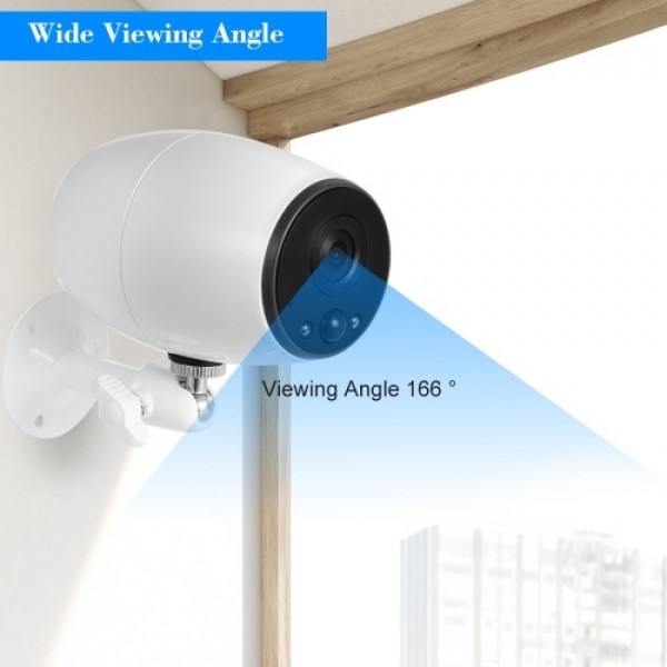 720P Wireless WiFi Low Power Consumption Battery Camera