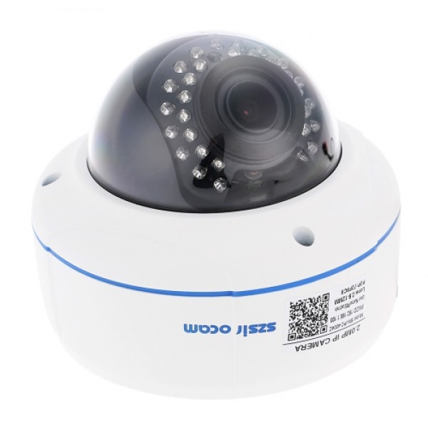 szsinocam H.264 HD 1080P 2.8-12mm 4X Digital Zoom IP Camera with 30pcs IR LEDs CCTV Security