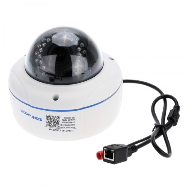 szsinocam H.264 HD 1080P 2.8-12mm 4X Digital Zoom IP Camera with 30pcs IR LEDs CCTV Security