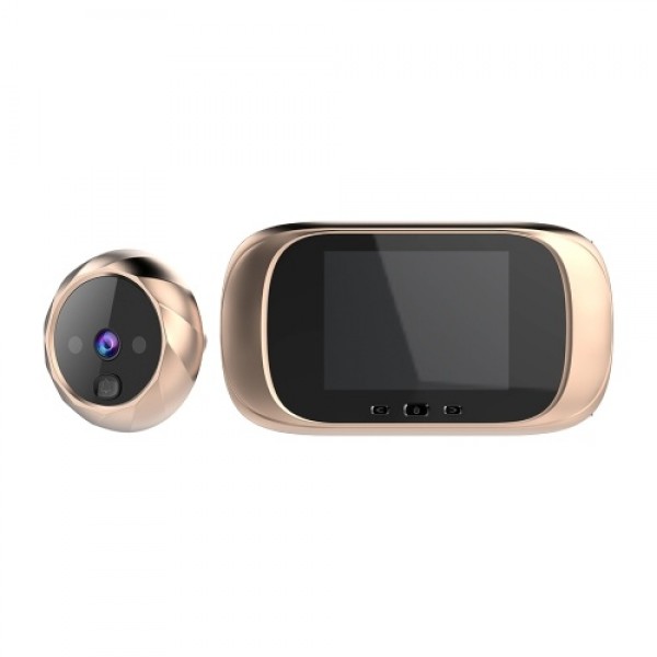 Digital Door Viewer Doorbell Home Security Monitor with 2.8 Inch LED Peephole Camera 90°Wide Angle 320 * 240 Image Resolution Sl