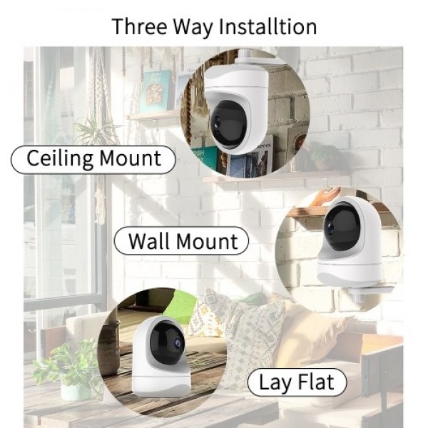 Smart Security Camera 1080P HD Webcam