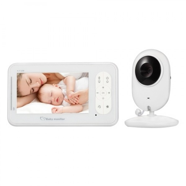 4.3inch Wireless Video Baby Monitor 2 Way Talk Baby Monitor