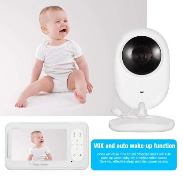 4.3inch Wireless Video Baby Monitor 2 Way Talk Baby Monitor