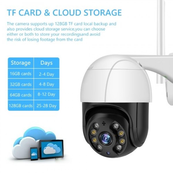 1080P Outdoor PTZ Security Camera