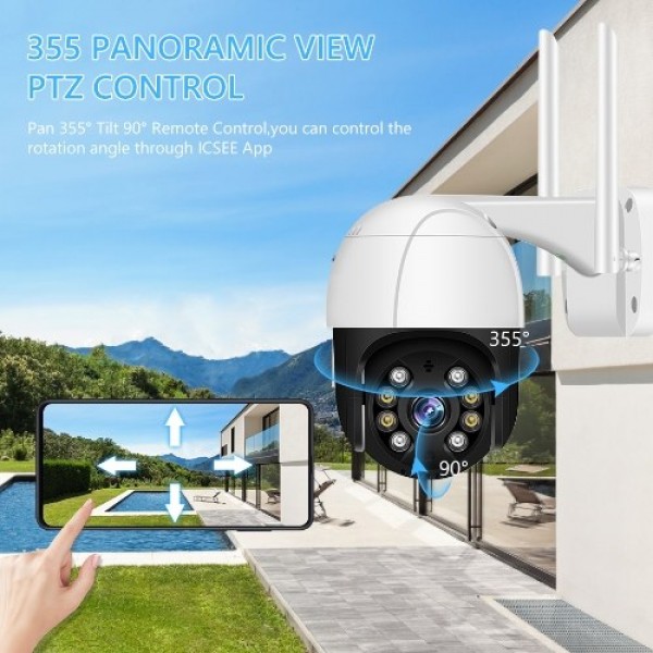 1080P Outdoor PTZ Security Camera