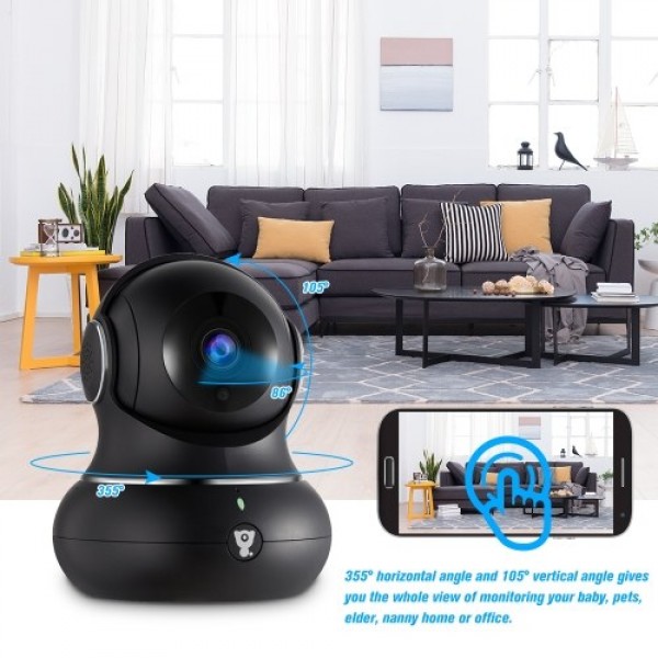 1080P Wireless WiFi IP camera Baby Monitor 3D Panorama Navigation