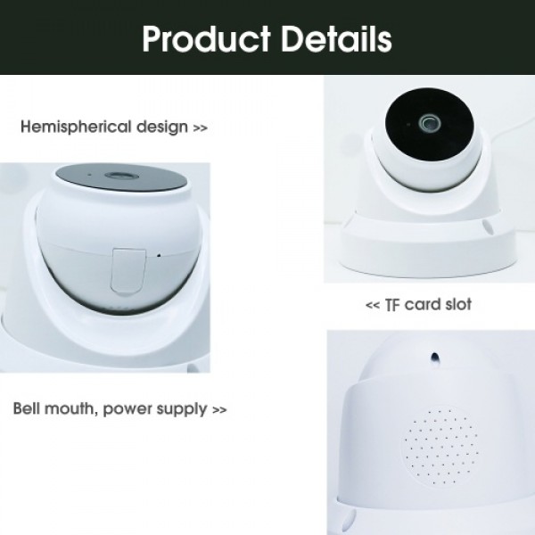 Global Version Xiaovv Q1 HD IP Camera 1080P 2MP with Mic/Audio Dome