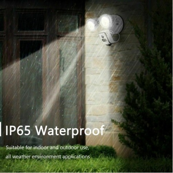 Floodlight Security Camera 1080P HD Wireless WiFi Home Surveillance Camera