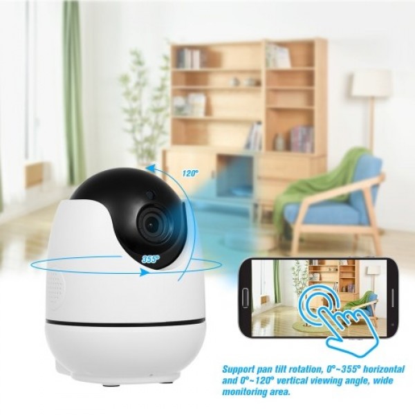 1080P WIFI Camera Wireless Cam Smart IP Camera Baby Monitor US Plug