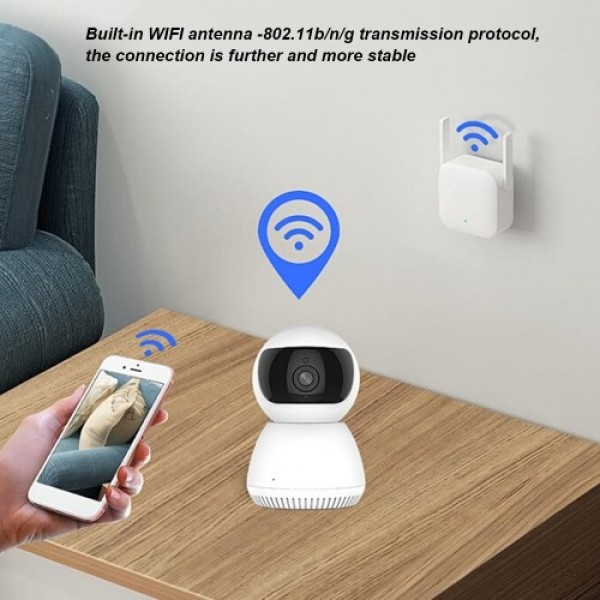 Wireless WiFi IP Camera Home Video Night Vision Cam EU-type