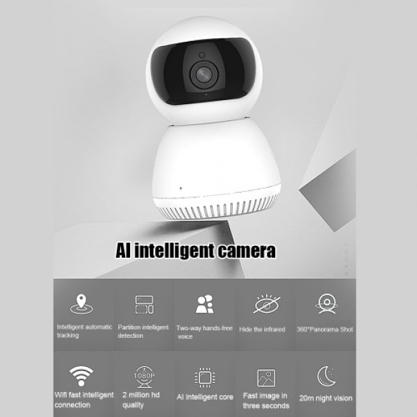 Wireless WiFi IP Camera Home Video Night Vision Cam EU-type