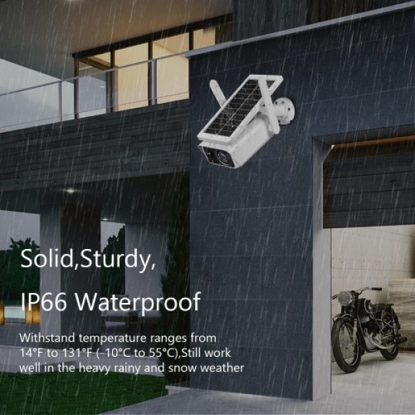 1080P Outdoor Solar Security Camera