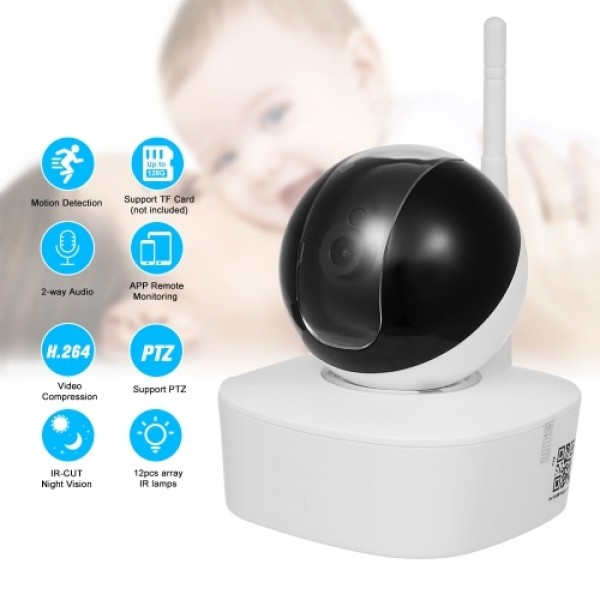 HD 1080P Indoor Pan/Tilt WIFI IP Camera