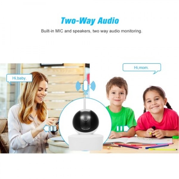 HD 1080P Indoor Pan/Tilt WIFI IP Camera