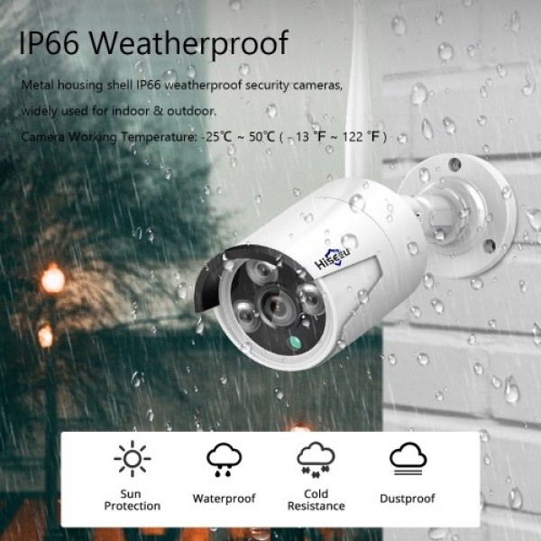 3MP Wireless Security Camera System