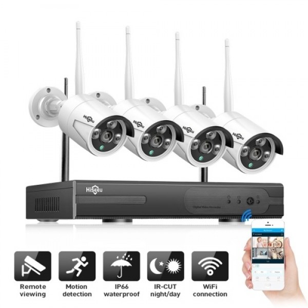 3MP Wireless Security Camera System