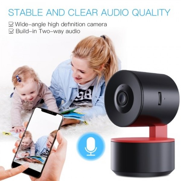 1080P Smart WiFi Camera Indoor Wireless Monitor Camera Night Vision Motion Detection Mobile APP Remote Monitoring