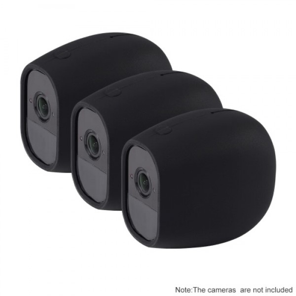 3 Pack Silicone Skins for Arlo Pro Cameras Security Weatherproof UV-resistant Case