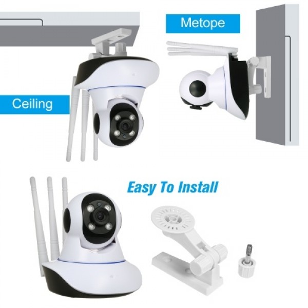 HD 720P 1.0 Megapixels  V380 IP Cloud Camera