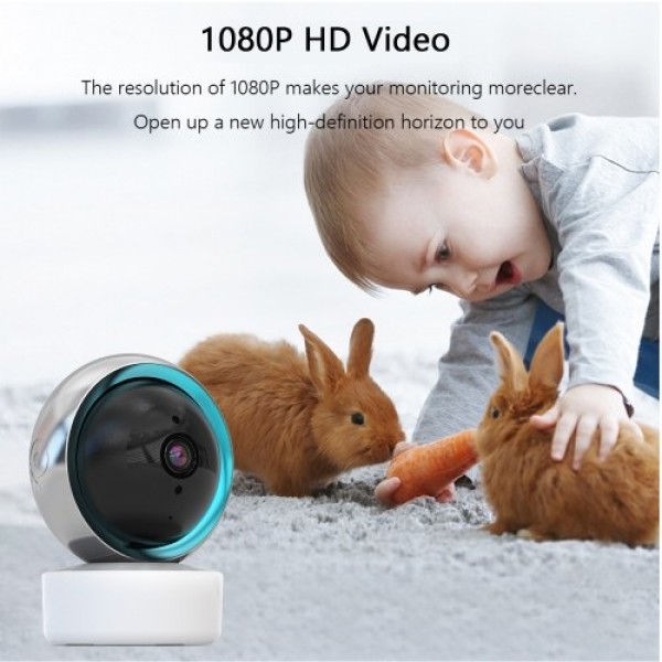 Indoor Home Security Camera 1080P HD Wireless WiFi Surveillance Camera