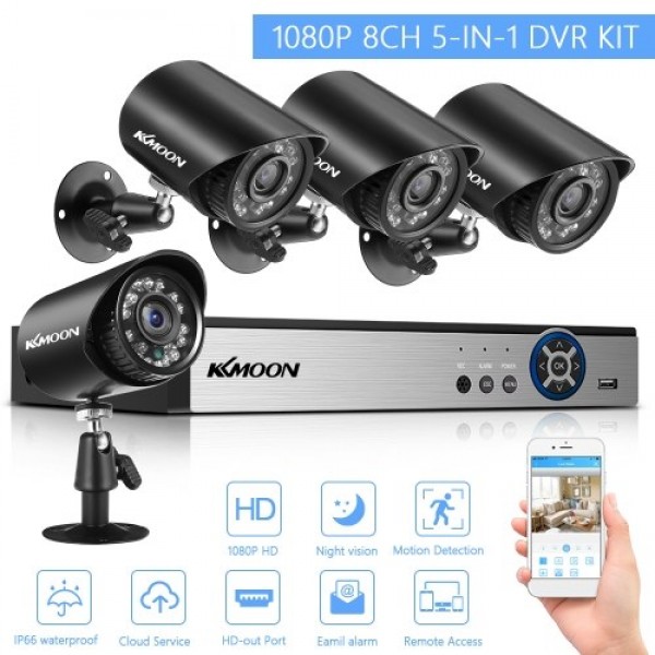 1080P Home Security Camera System