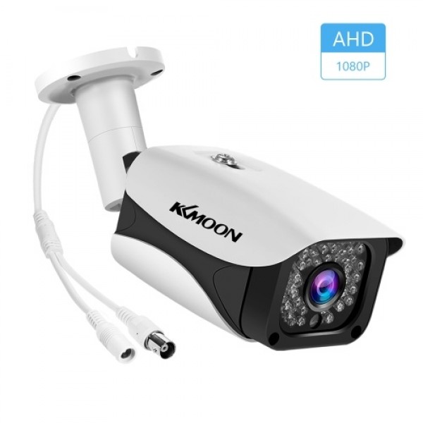 2MP 1080P Full HD Security Camera Outdoor/Indoor (Hybrid 4-in-1 CVI/TVI/AHD/CVBS) Infrared Night Vision Weatherproof Surveillanc