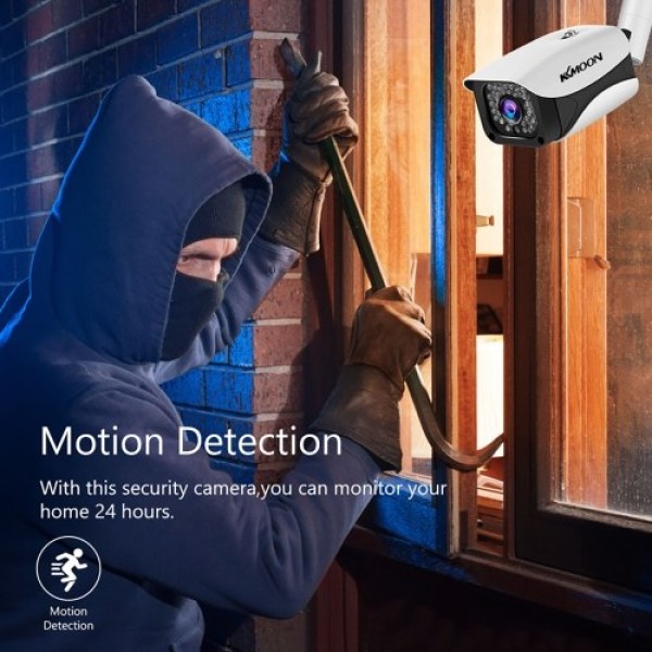 2MP 1080P Full HD Security Camera Outdoor/Indoor (Hybrid 4-in-1 CVI/TVI/AHD/CVBS) Infrared Night Vision Weatherproof Surveillanc