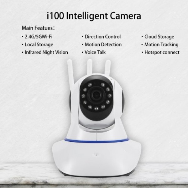 Smart WIFI Camera 2MP 1080P with Motion Tracking