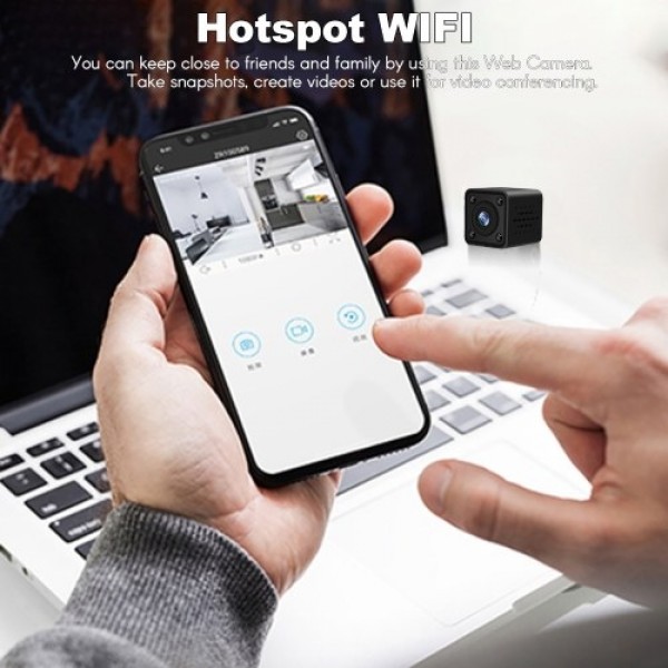 Mini WiFi Camera Security Camera HD Web Camera