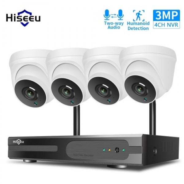 3MP Wireless Security Camera System