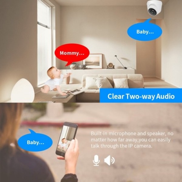 3MP Wireless Security Camera System