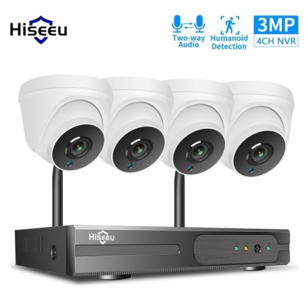 3MP Wireless Security Camera System