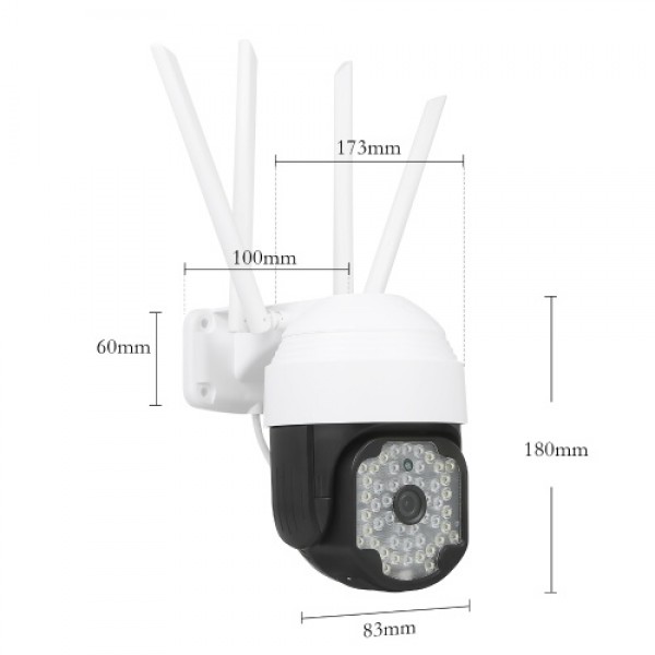 IP Speed 2MP Dome Camera