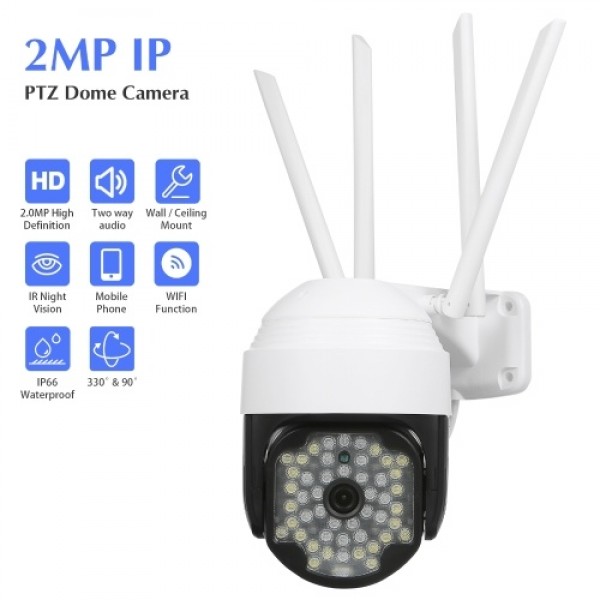 IP Speed 2MP Dome Camera