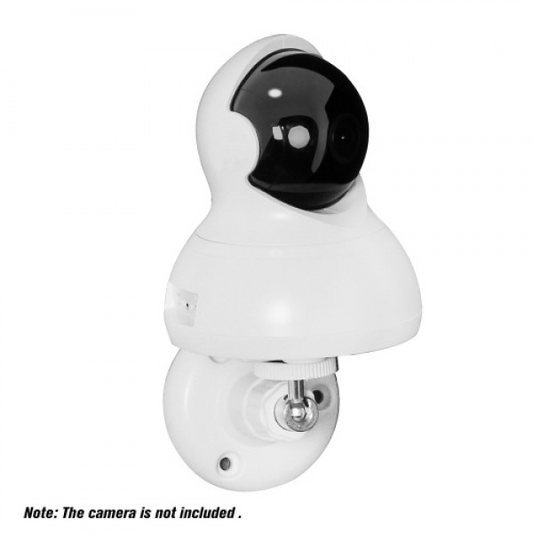 Wall Mount for YI Dome Camera and YI Cloud Home Camera Wall Mounted Bracket Holder Full Install Kit Height and Angle Adjustment 