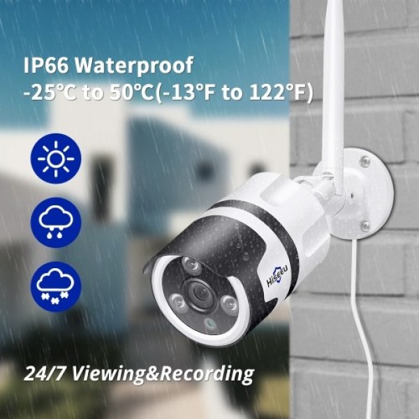 1080P WiFi IP Camera Outdoor Waterproof 2.0MP Wireless Security Camera