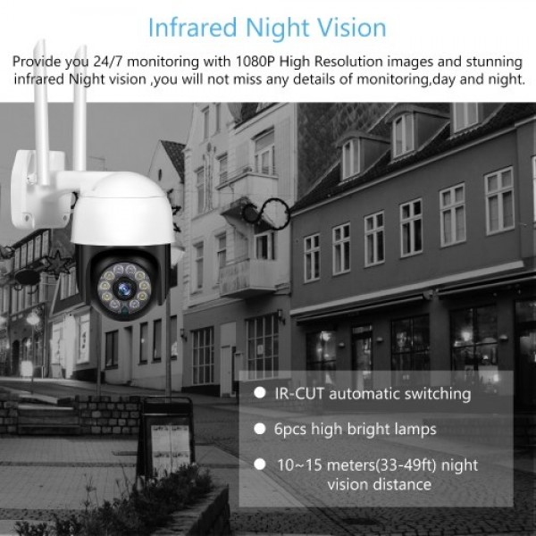 2MP PTZ Security Camera